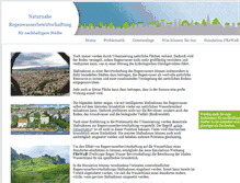 Tablet Screenshot of naturnahe-regenwasserbewirtschaftung.info